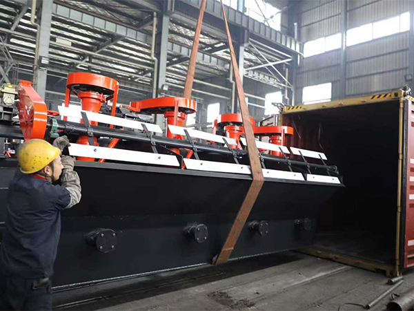 玻利維亞60臺浮選機發(fā)貨